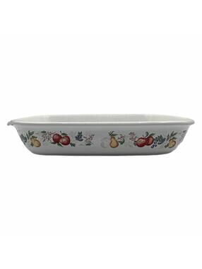 Vintage Corelle Coordinates Chutney 9x13-In Rectangular Stoneware Casserole Dish